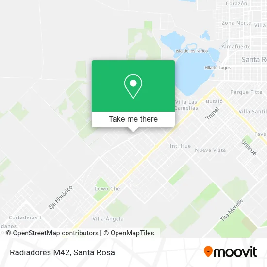 Radiadores M42 map