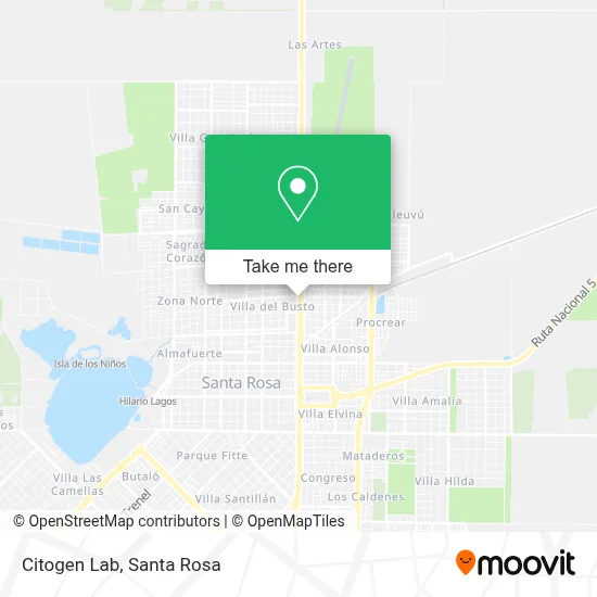 Citogen Lab map