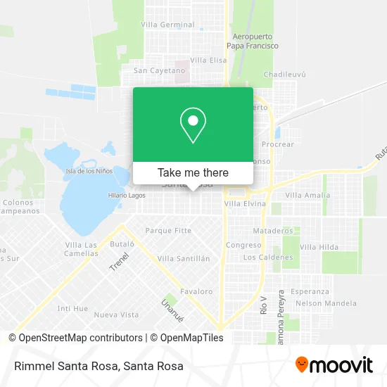 Rimmel Santa Rosa map