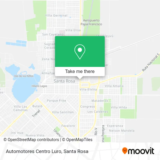 Automotores Centro Luro map