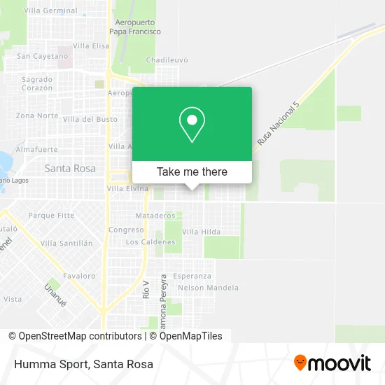 Humma Sport map