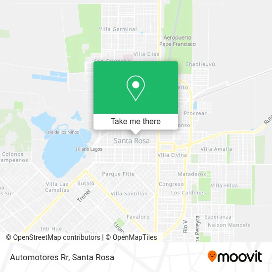 Automotores Rr map