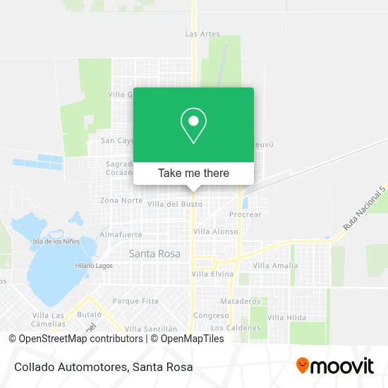 Collado Automotores map
