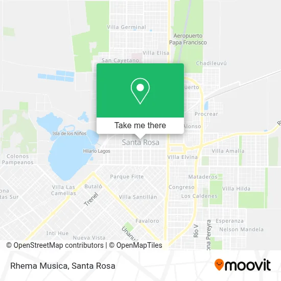 Rhema Musica map