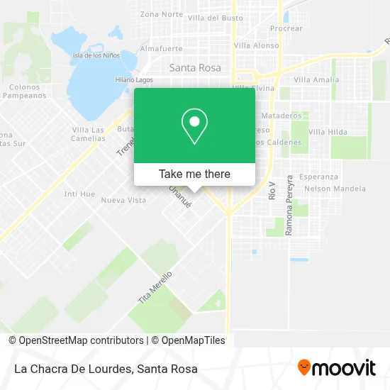 La Chacra De Lourdes map