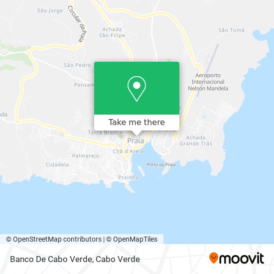 Banco De Cabo Verde mapa