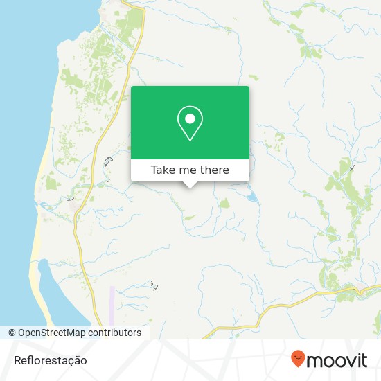 Reflorestação map