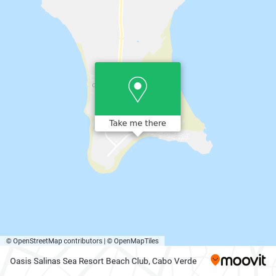 Oasis Salinas Sea Resort Beach Club map