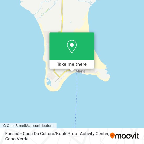 Funaná - Casa Da Cultura / Kook Proof Activity Center map
