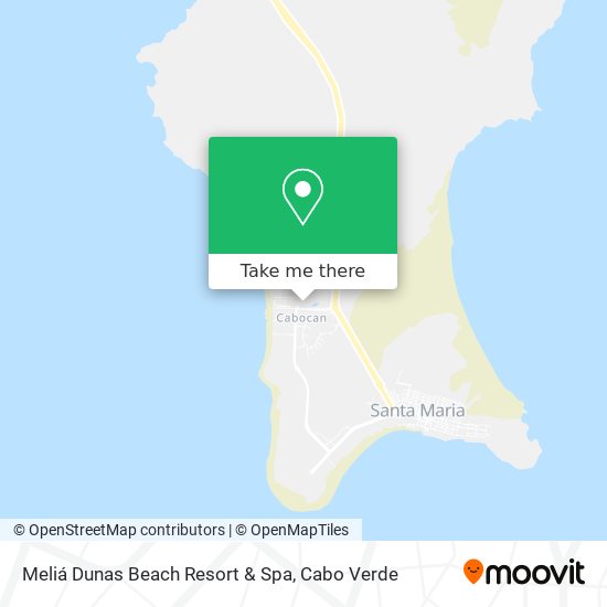 Meliá Dunas Beach Resort & Spa mapa