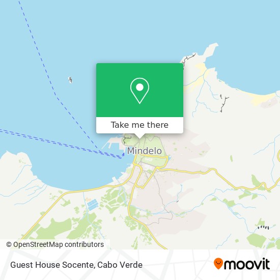 Guest House Socente map