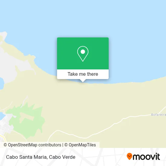 Cabo Santa Maria map