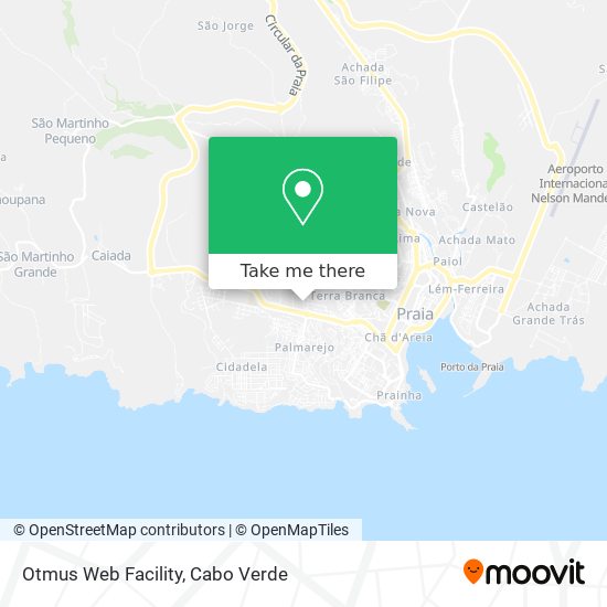 Otmus Web Facility map