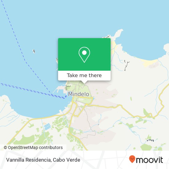 Vannilla Residencia mapa