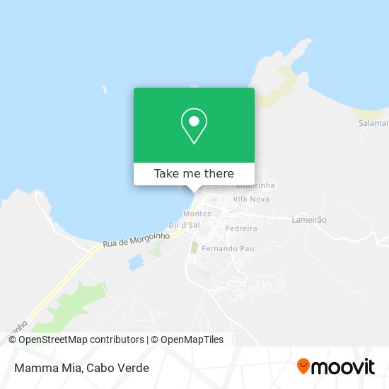Mamma Mia mapa