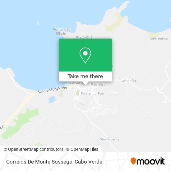 Correios De Monte Sossego map