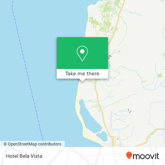 Hotel Bela Vista map