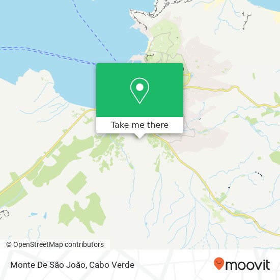 Monte De São João map