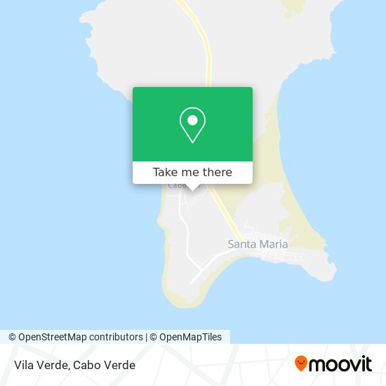 Vila Verde mapa