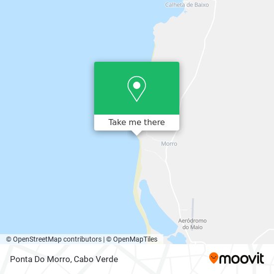 Ponta Do Morro mapa
