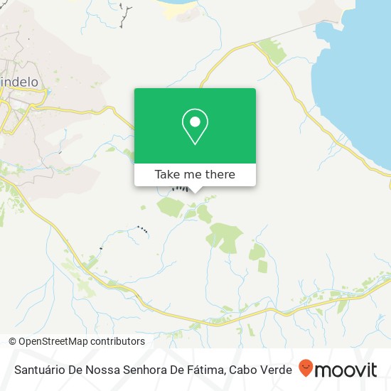 Santuário De Nossa Senhora De Fátima mapa