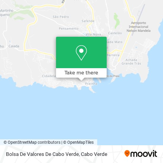 Bolsa De Valores De Cabo Verde mapa