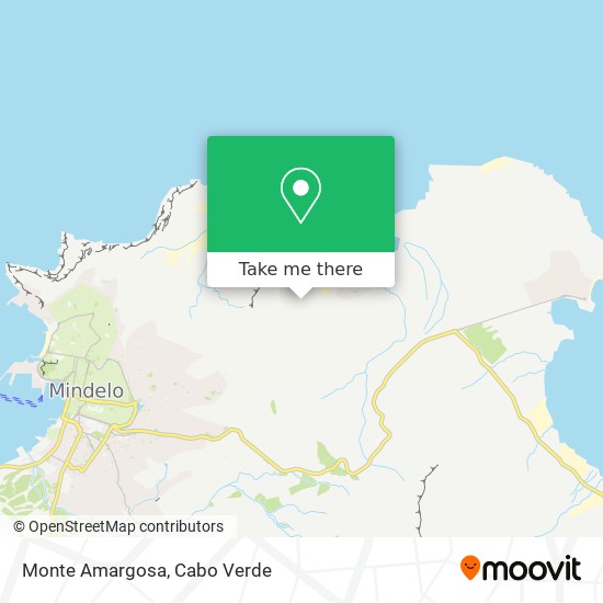 Monte Amargosa mapa