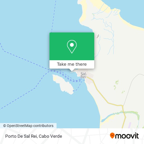 Porto De Sal Rei mapa