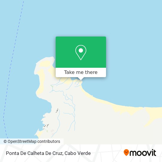 Ponta De Calheta De Cruz map