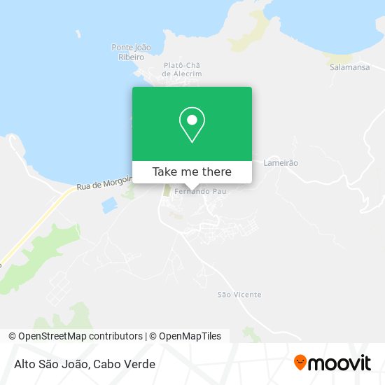 Alto São João map