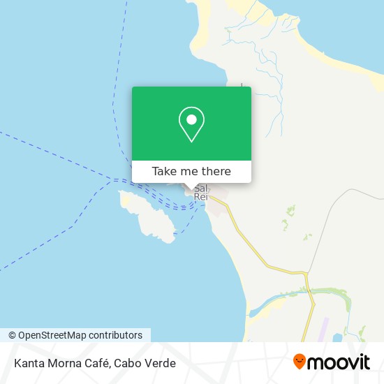 Kanta Morna Café map