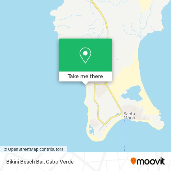 Bikini Beach Bar mapa