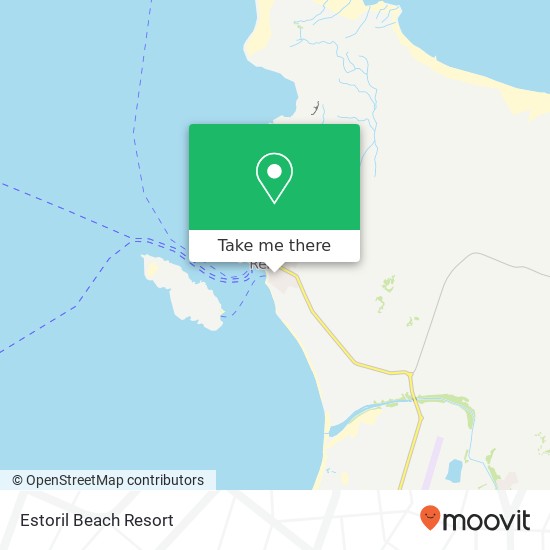 Estoril Beach Resort mapa