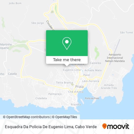 Esquadra Da Policia De Eugenio Lima mapa