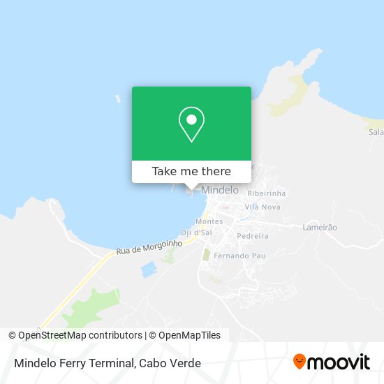 Mindelo Ferry Terminal map