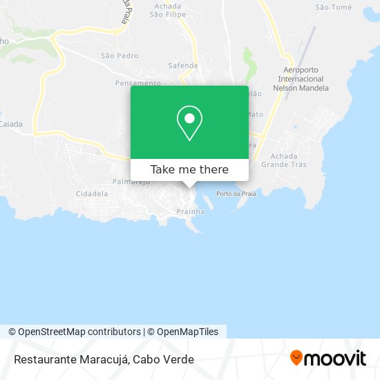 Restaurante Maracujá mapa