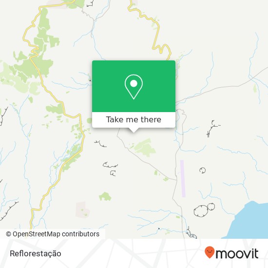 Reflorestação mapa