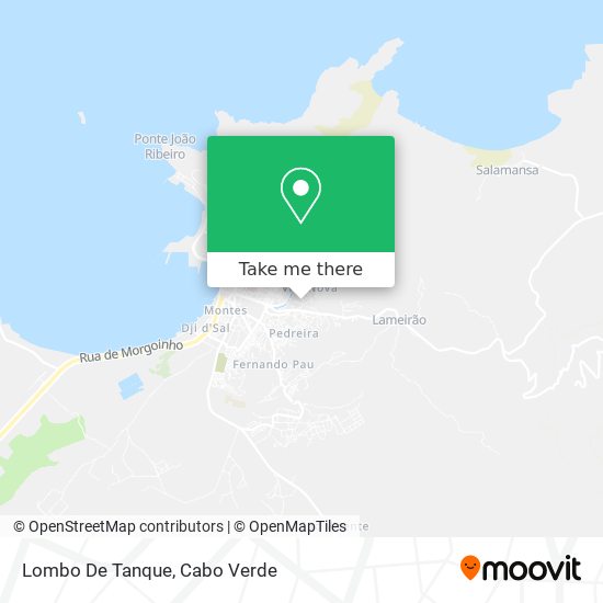 Lombo De Tanque mapa