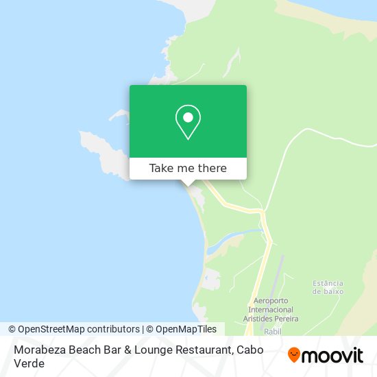 Morabeza Beach Bar & Lounge Restaurant plan