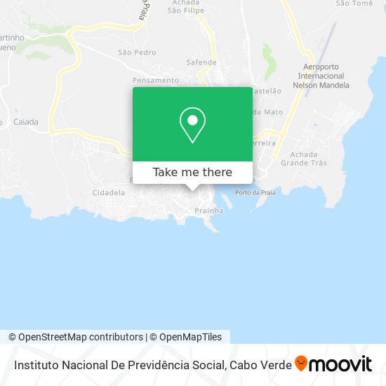Instituto Nacional De Previdência Social map