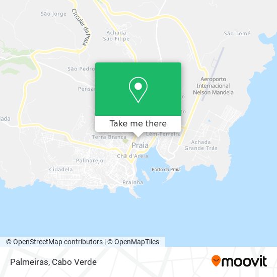 Palmeiras mapa
