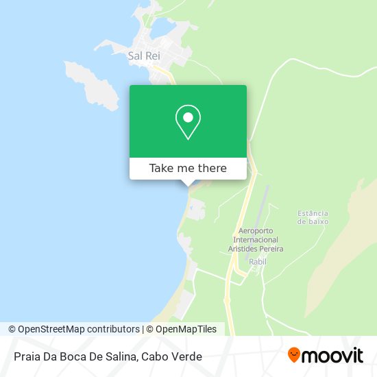 Praia Da Boca De Salina mapa