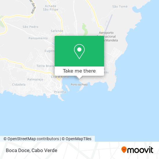 Boca Doce mapa