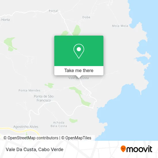 Vale Da Custa map
