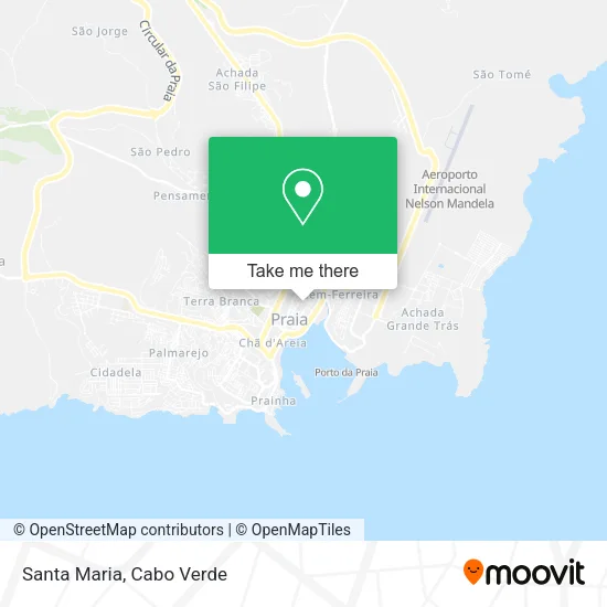 Santa Maria map