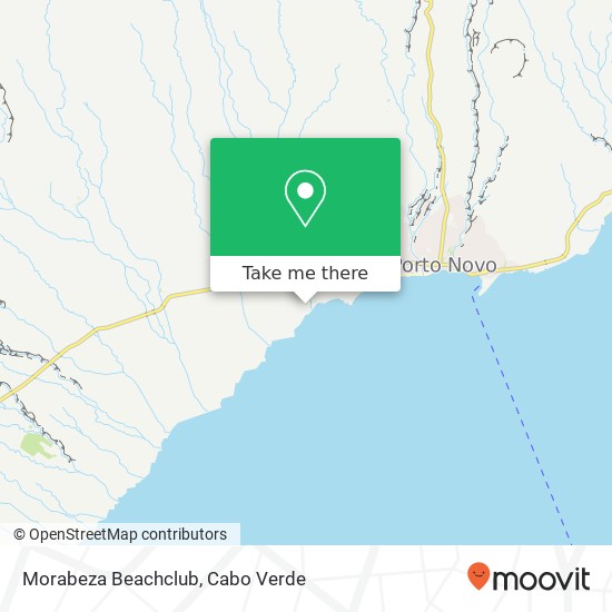Morabeza Beachclub mapa