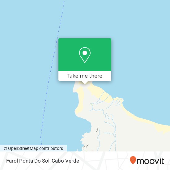 Farol Ponta Do Sol mapa
