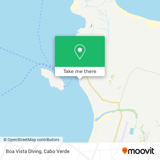 Boa Vista Diving mapa