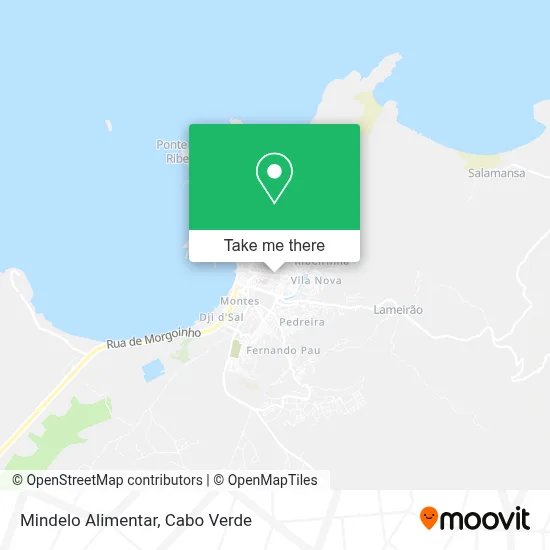 Mindelo Alimentar map