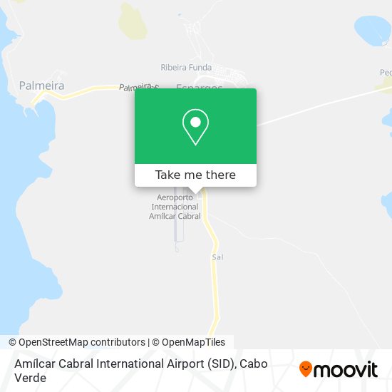 Amílcar Cabral International Airport (SID) mapa